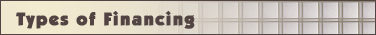 Types of Financing